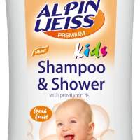 Children's Hair Shampoo + Shower Gel  Alpinweiss Papaya Mango 400 ml