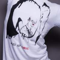 Herren T-Shirt Rolf Knie Design -alles ist Circus-