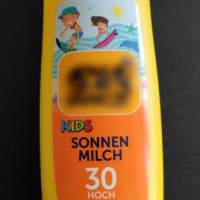 Sun Milk Kids LSF 30 High - 200ml - Fabriqué en Allemagne - EUR.1