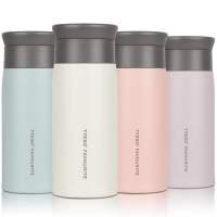 Thermos Flask, Stainless Steel, Ultralight, Black, 750 ml, Insulated Flask, Extremely Light, 275 g, Bottle, 4035.232.075, Dishwa