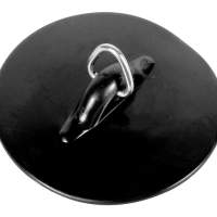 Drain plug Ø 38.5 mm - 50.5 mm black, 5 pieces