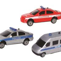 Speed Zone emergency vehicle set with light and sound, 1 piece