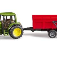 John Deere 6920 with tipping trailer