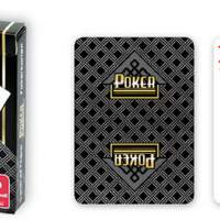 Poker deck black