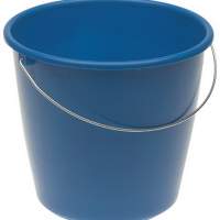 Bucket Ku. 5l mixed plastic with graduation and metal bracket