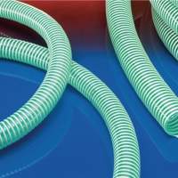 Suction conveying hose NORPLAST® PVC 380 GREEN ID 25mm OD 30mm L.50m roll