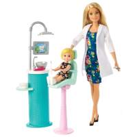 Mattel Barbie Dentist Doll and Playset