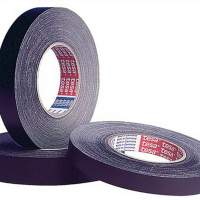 Cloth adhesive tape 4651 length 50m width 30mm black viscose tesa, 5 pcs.