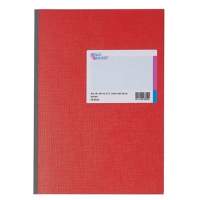 König & Ebhardt notebook DIN A4 squared red 48 sheets