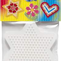 2 heart/star pegboards, small, in a bag, 1 set