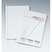 GBC thermal binding folder TC080070 DIN A4 10-15 sheets. white 100 pcs./pack.