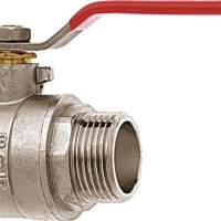 Ball valve GEKA plus type 3 brass internal thread 1 inch external thread 1 inch