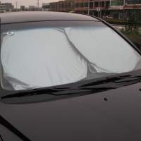 Sun protection front windows
