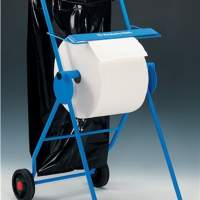 Cleaning cloth floor stand mobile W.500xH.1090xD.740mm roll W.440mm