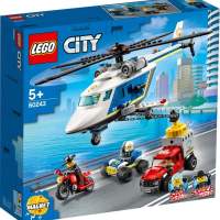 LEGO® City Verfolgungsjagd mit dem Polizeihubschrauber