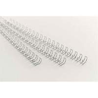 GBC wire binding combs RG810697 DIN A4 10mm silver 100 pcs./pack.