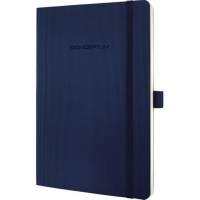 Sigel notebook CONCEPTUM 135x210mm softcover 194pages checkered blue