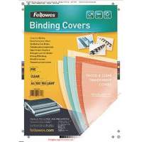 Fellowes Deckblatt 5376001 DIN A4 150mic transparent 100 St./Pack.