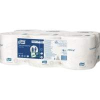Tork toilet paper SmartOne 2-ply white 6 rolls/pack