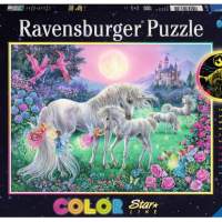 Ravensburger puzzle unicorns in the moonlight 100 pieces