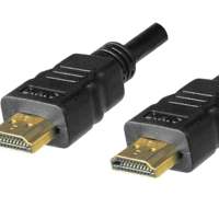 DINIC MAG HDMI Kabel Stecker /Stecker 5m schwarz, 4er pack