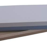 Sharpening stone K.400/1000 200x60x30mm for large tools MUELLER in wooden box