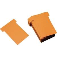 Ultradex T-card 542152 60x85mm red-orange 100 pcs./pack.