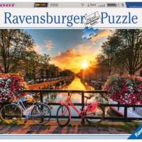 Ravensburger Puzzle Fahrräder in Amsterdam 1000 Teile