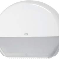 Toilettenpapierspender H360xB437xT133mm weiß f.Jumborollen