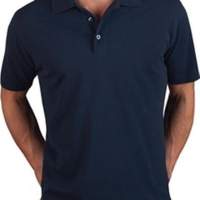 Men's superior polo shirt size XL, navy