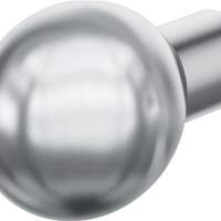 FSB door buttonhole piece 08 0802 04600 stainless steel 6204 8 mm straight