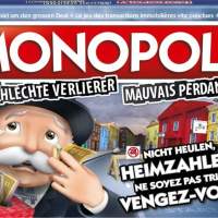 Hasbro Monopoly für schlechte Verlierer Schweiz