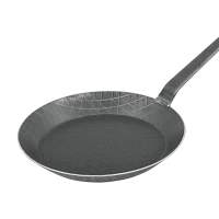 TURK frying pan wrought iron with hook handle Ø24cm black