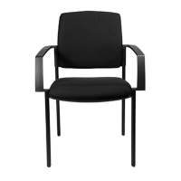 TOPSTAR visitor chair B to B 10 BB100A G20 with armrests black