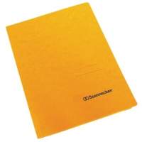 Soennecken folder 1476 DIN A4 3 flaps yellow cardboard