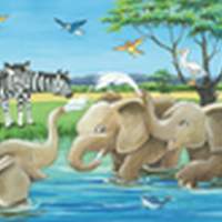 Ravensburger jigsaw puzzle animal children from all over the world 24 parts