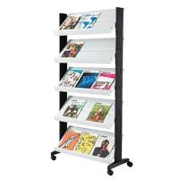 Paperflow brochure stand Uno 255N.02 5 editions mobile grey