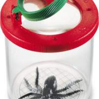 Insekten- Lupenbecher 2/4-fache Vergrößerung im Display mit 24 Stück
