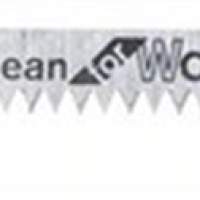 BOSCH jigsaw blade T 101 AO Clean Wood L.83mm tooth pitch 1.4mm HCS pack of 3