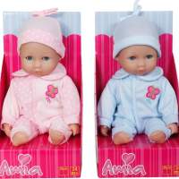 Amia soft baby approx. 30cm, assorted colors: pink/blue, 1 piece