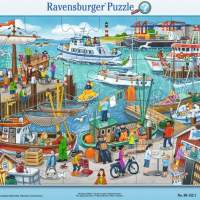 Ravensburger Puzzle: Ein Tag am Hafen 24 Teile