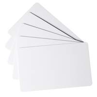 DURABLE name tag DURACARD light 891402 white 100 pieces/pack.