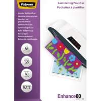 Fellowes Laminierfolie Enhance 80 5452103 DIN A4 matt 100 St./Pack.