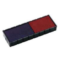 COLOP stamp pad E/12/S2 blue/red