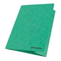 Soennecken folder 1479 DIN A4 3 flaps cardboard green