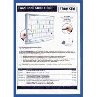 Franken document holder frame lt X-tra Line ITSA5M 03 DIN A5 blue