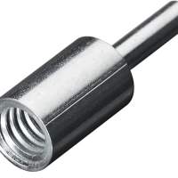 Thread adapter for tube brush with M6 thread
