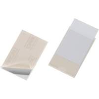 DURABLE self-adhesive bag Pocketfix 93x62mm transparent 100 pieces/pack.