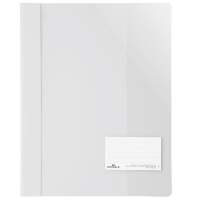 DURABLE sight binder A4 extra strong white pack of 25