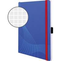 Avery Zweckform notebook 7041 DIN A5 squared blue 80 sheets